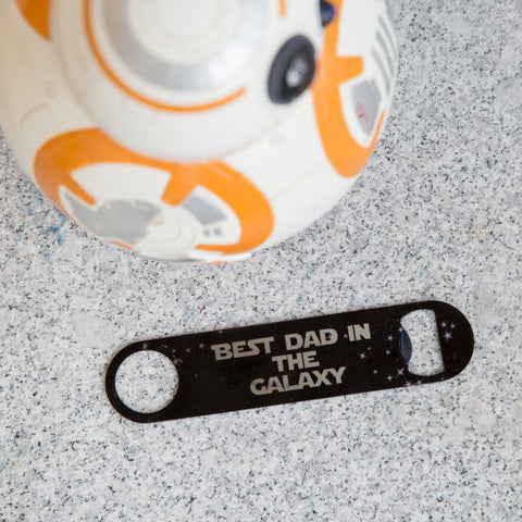 Star Wars Themed Bottle Opener Bar Blade – Unofficial Design – Father’s Day Gift