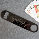 The Garrison Tavern - Peaky Blinders Inspired Personalised Bar Blade Bottle Opener