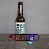 Dad’s Favourite Things – Personalised Bar Blade Bottle Opener - Father’s Day Gift