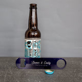 Personalised Father of the Bride Bar Blade Bottle Opener – Wedding or Stag Do Gift
