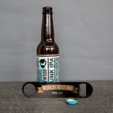 World's Best Dad Bar Blade - Vintage Hipster Style Bottle Opener - Father's Day Gift