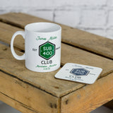 'Sub Club' - Celebration Mug gift for completing a marathon in Sub 3:00, Sub 3:30, Sub 4 hours, Sub 4:30 hrs or your choice!