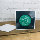 60th Birthday Greeting Card Coaster Personalised | #1 Day Born or Favourite Song
