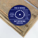 18th Birthday Greeting Card Coaster Personalised | #1 Day Born or Favourite Song