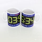 Any Race Personalised Finishers Gift Mug - Event Finish Timer Design - Marathon, Half Marathon, 10k ... Time and Event