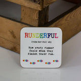 Runderful - Fun Gift For Runner - 'Runderful' Definition Mug & Optional Coaster