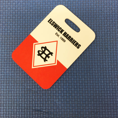 Elswick Harriers - Bag Tag - Optional Personalisation
