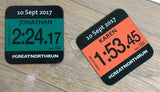Great North Run Results 2017 - Finishers Gifts - Bundle Options - Mug, Coaster, Personalised Route Map Print