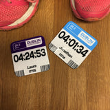 Dublin Marathon - Commemorative gift finishers gift - Race number Design