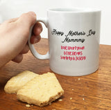 Mammy Bear Mug - Customise number Cubs and your version of "Mama"