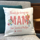 Contemporary Cushion Fully Personalised Mother's Day Gift - Mam, Mom, Mum and not forgetting Gran!
