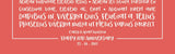 Favourite Song Lyrics Personalised Contemporary Typography Design Framed