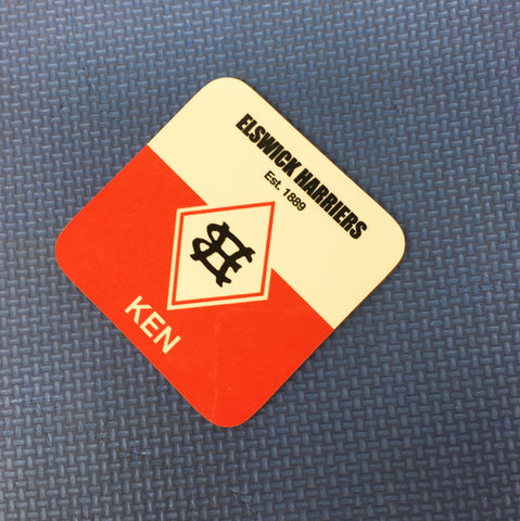 Elswick Harriers - Vest Coaster - Personalised